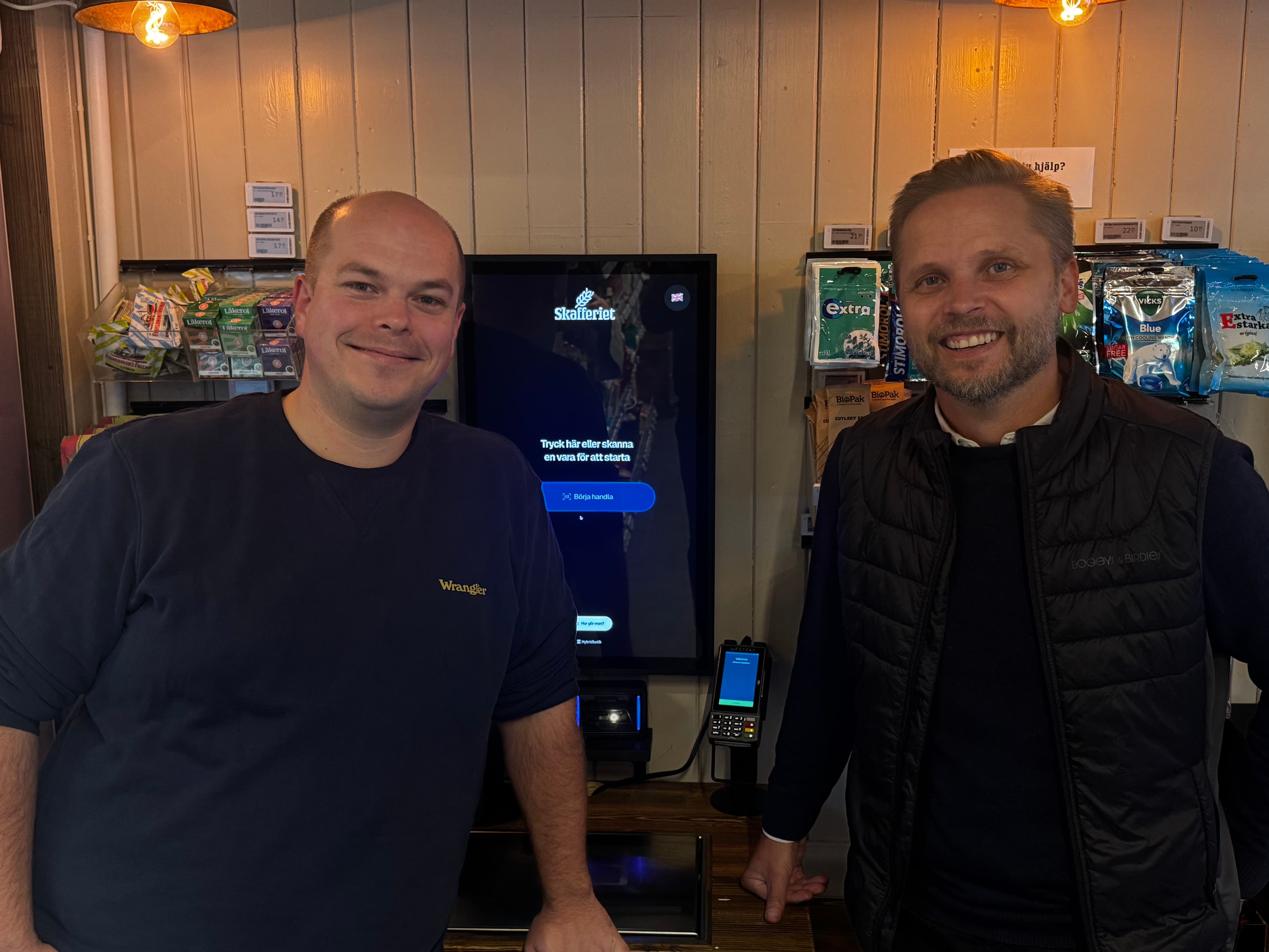 Samuel Huhmarniemi och Johan Paulsén